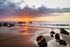 Atardecer en Barrika